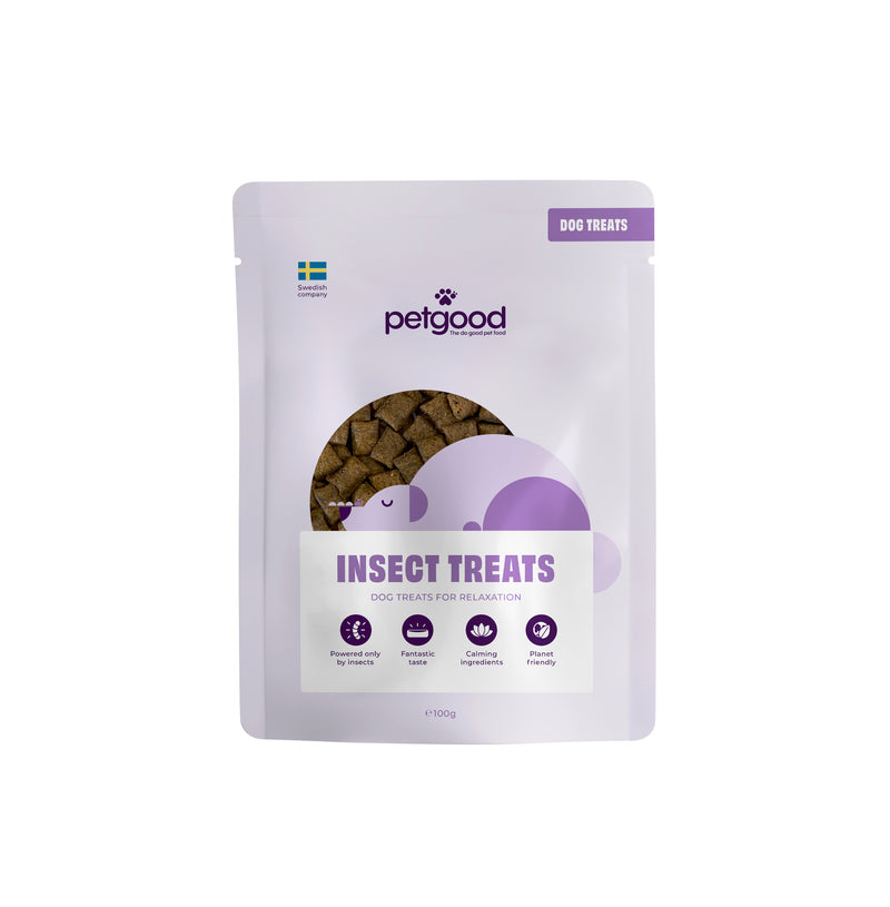 Insect-based relaxing treat for dogs - F
