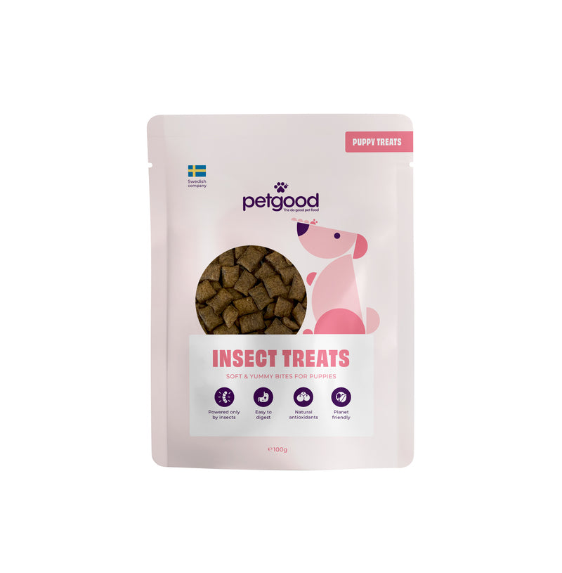 Insect-based puppy training treat - F