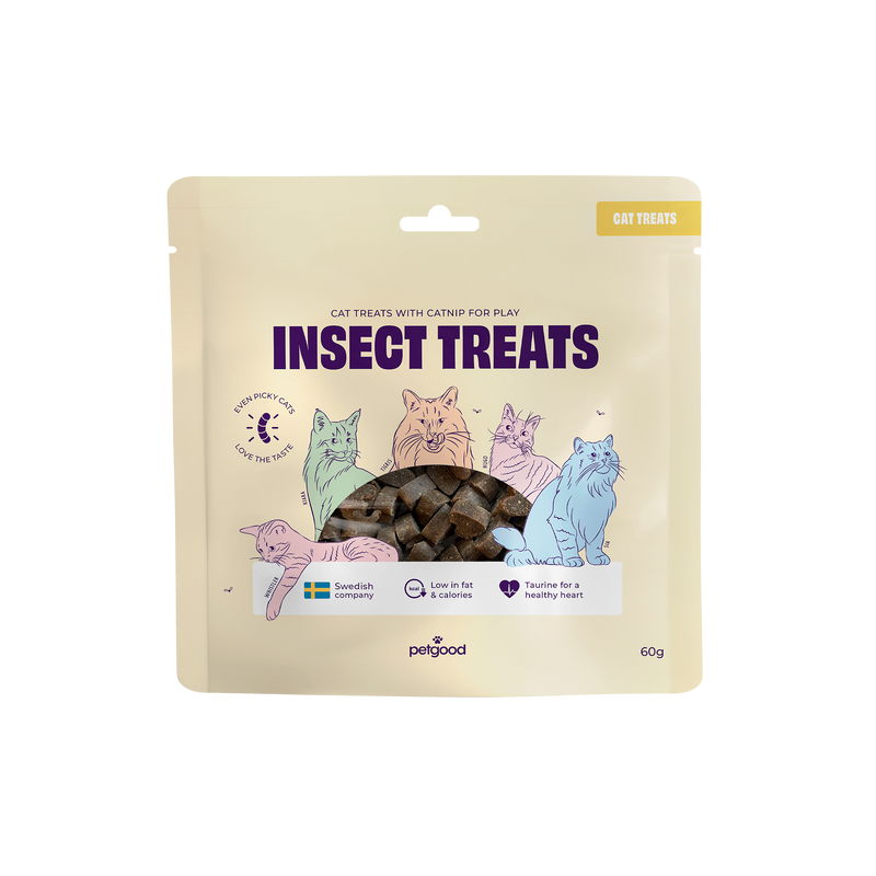 Insect-based cat treats - 60g