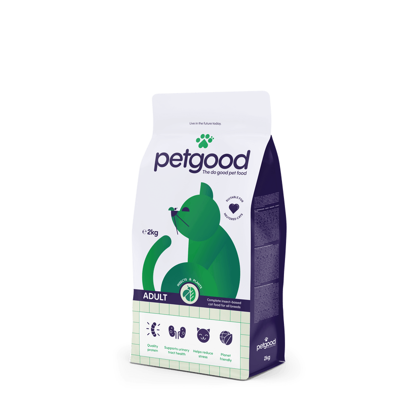 Cat food adult - insect-based